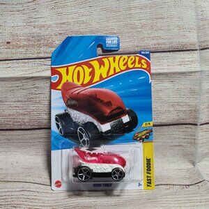 Hot Wheels Fast Foodie Sushi Tuner, Red/White Toy - NEW